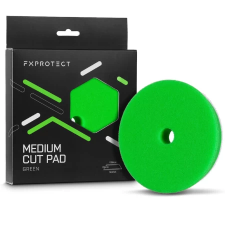 FX MEDIUM CUT PAD GREEN 125/140MM